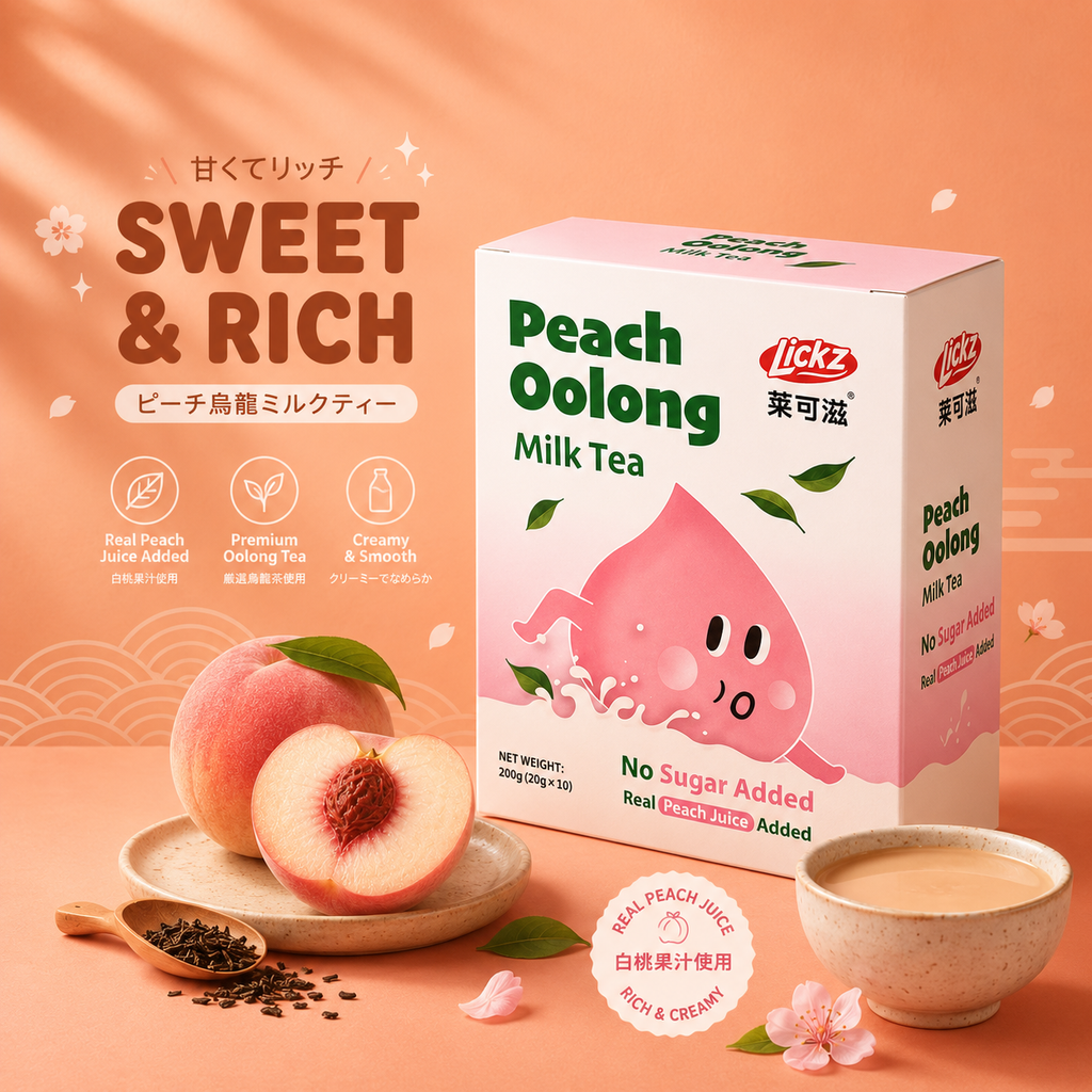 Peach Oolong Milk Tea