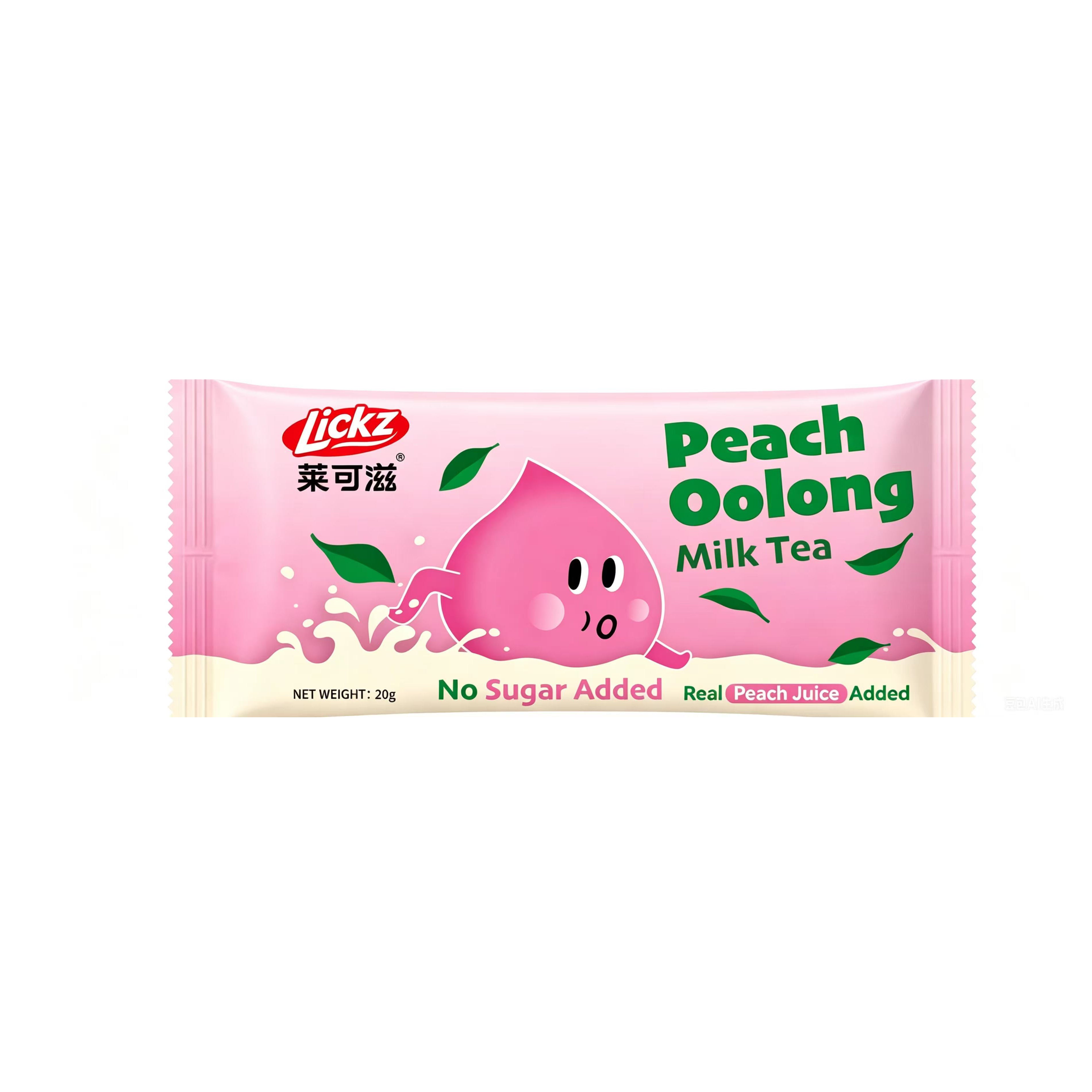 PEACH OOLONG MILK TEA